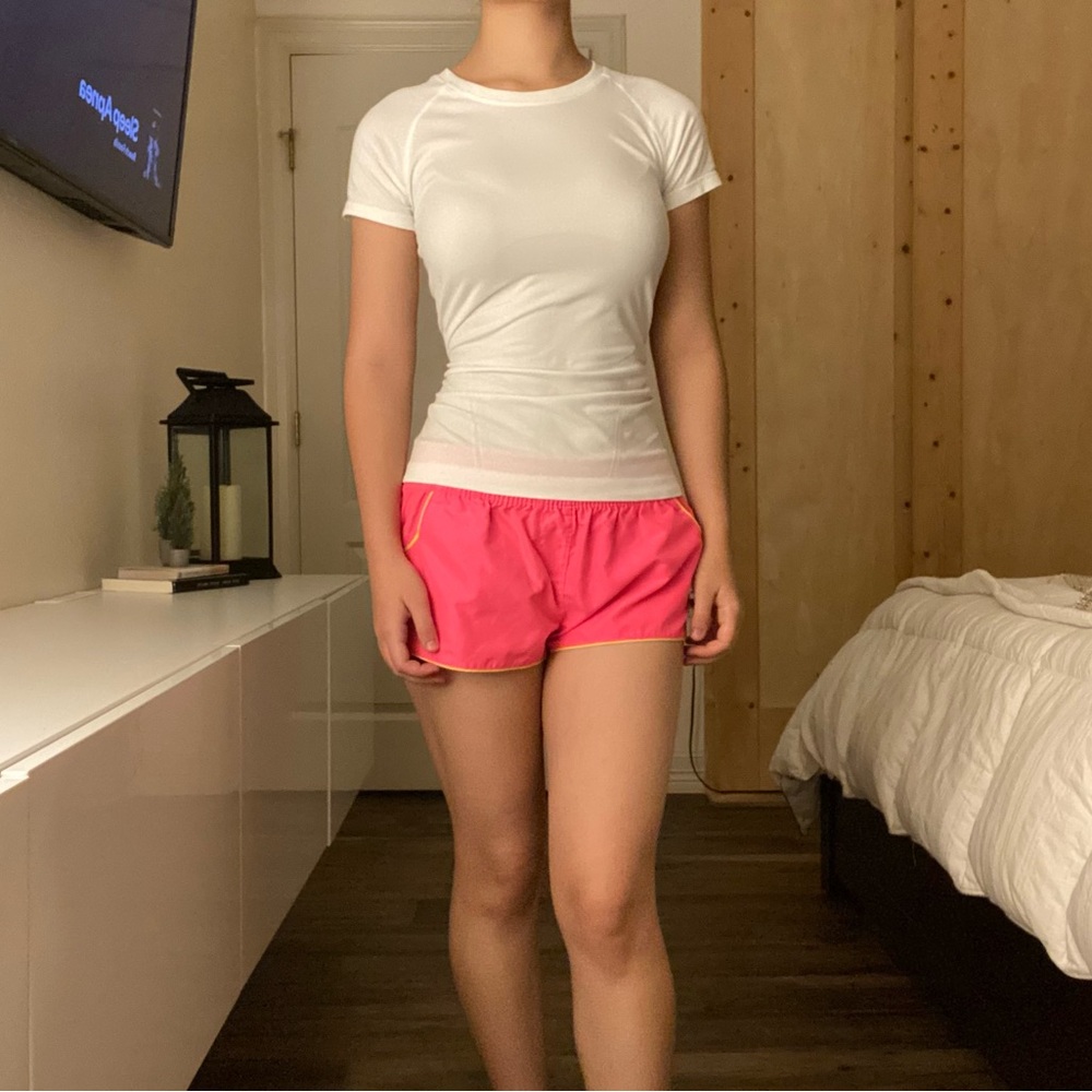 Hot Pink Athletic Water Shorts